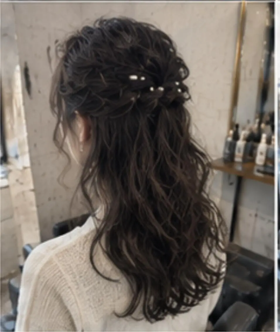 【女子会・二次会・結婚式に】ヘアセット・ヘアアレンジの写真