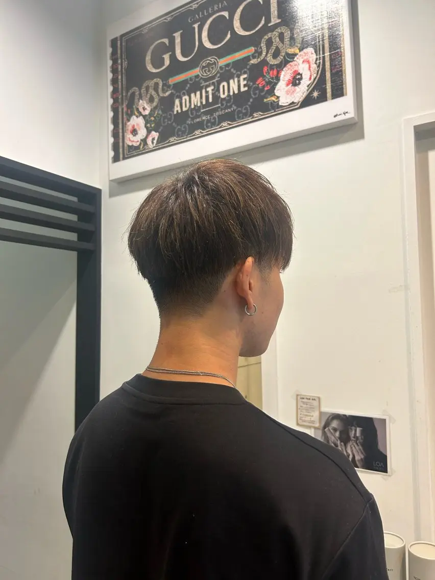【メンズカット】清潔感を大切に✨️カット&眉カットorバブルスパの写真