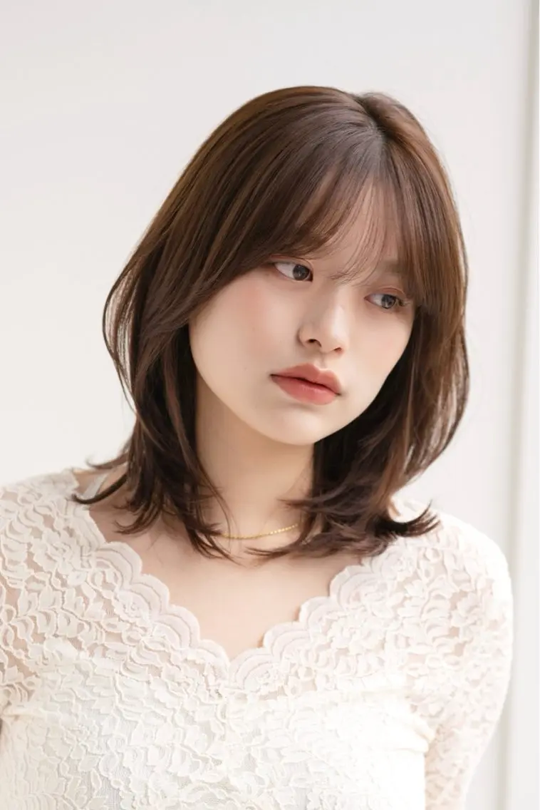 【人気no.1⭐️】美髪艶カラー+髪質改善トリートメント+似合わせカット✂︎+《🉐》頭皮洗浄marbb付の写真