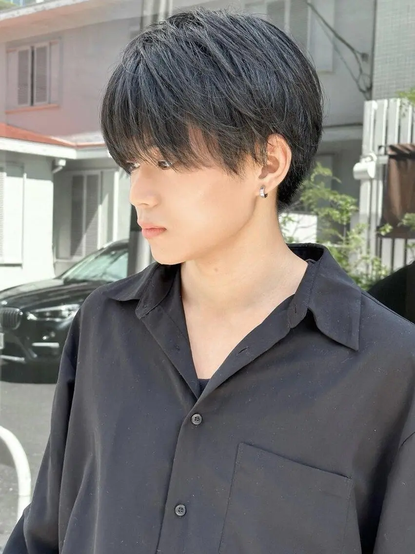メンズカット＋シャンプーの写真