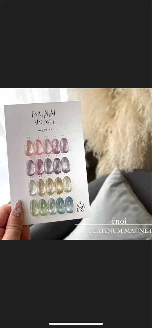 ネイル マグネットネイル ハンドネイル miho meléanailのネイルデザイン