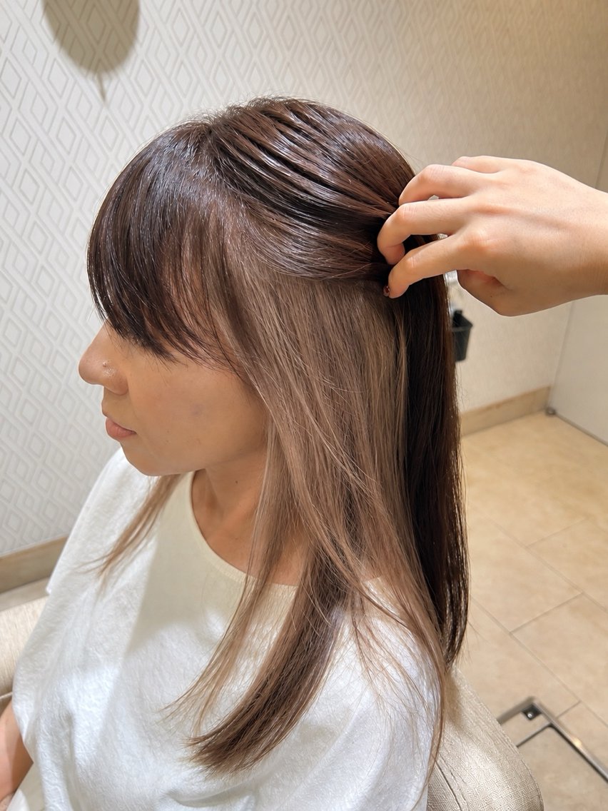 カット+ダブルカラー(ブリーチあり)の写真