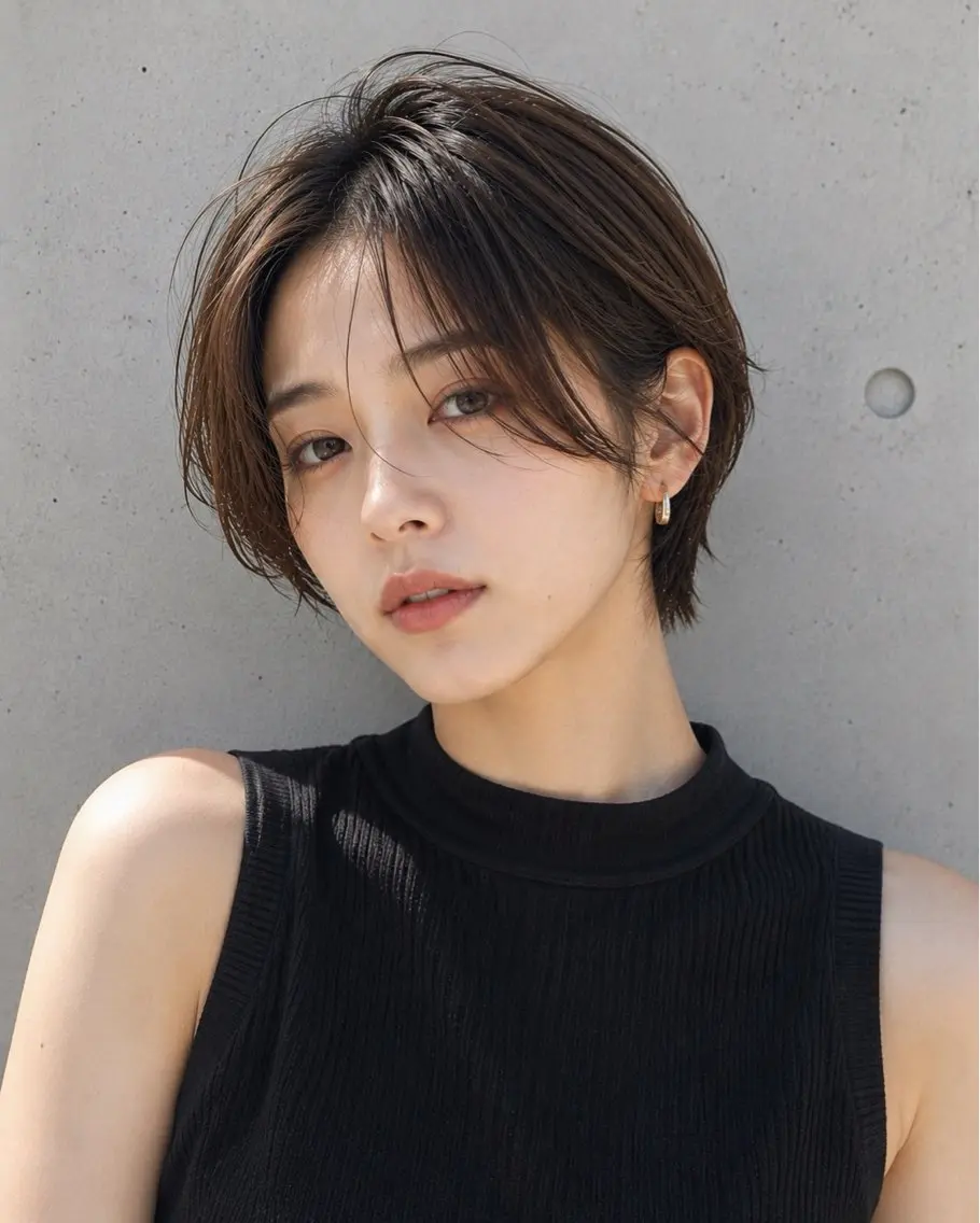 ショート カット 縮毛矯正 トリートメント ✨毛髪診断で絶対綺麗 ✨美髪艶髪専門✨高浪のヘアスタイル