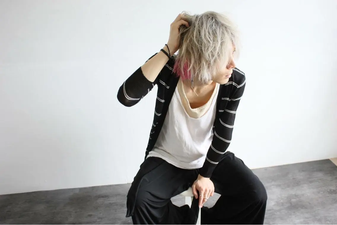 カラー メンズ 松田 光雄のヘアスタイル