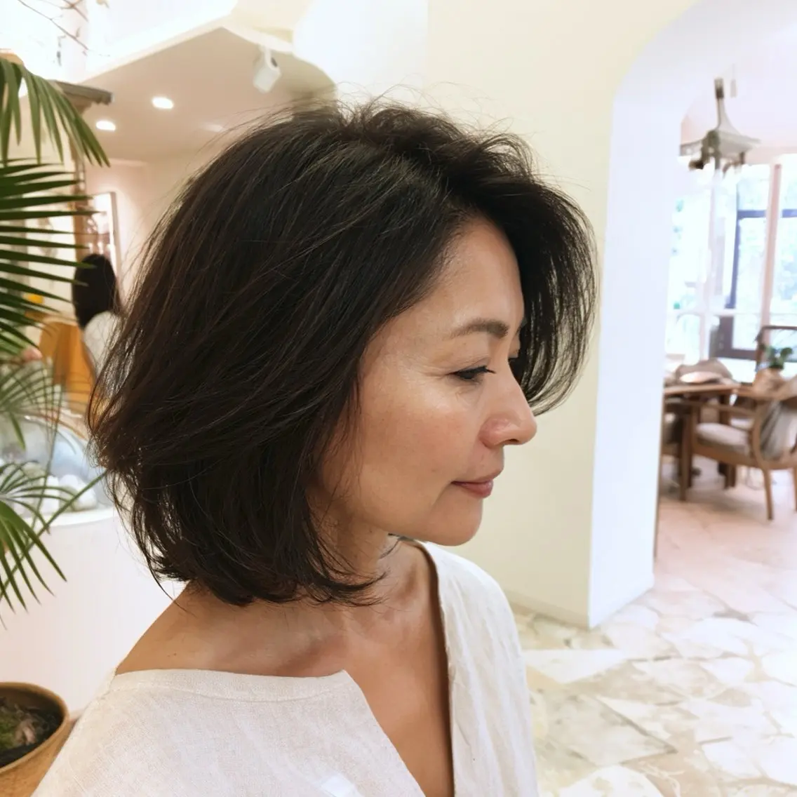 【特別案内】カット+ヘアマニキュアによる白髪染め 詳細をご確認よろしくお願いします✨の写真