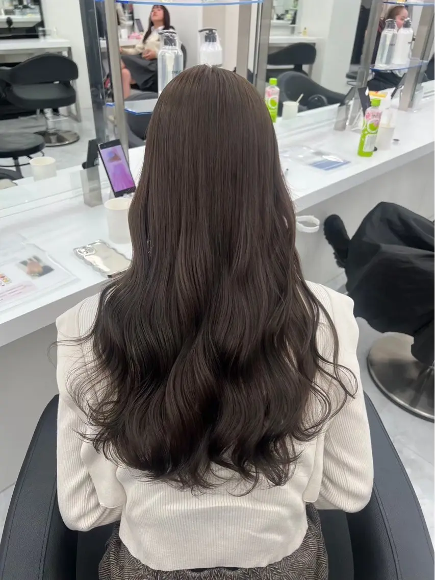 カラー noa🎀美髪縮毛/ 透明感カラーのヘアスタイル