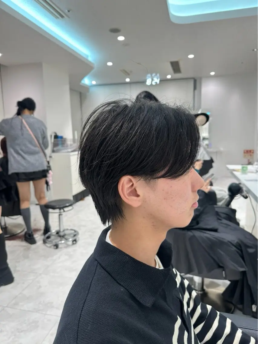 パーマ メンズ カット パーマ 🐺韓国風メンズ特化 あさひ🐺のヘアスタイル