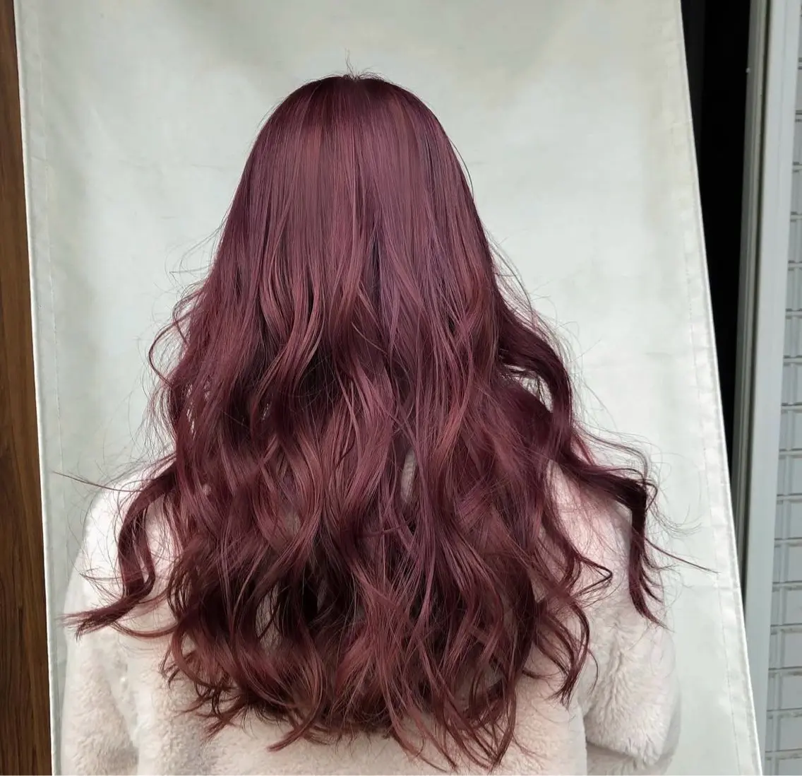 ロング カラー lore umeのヘアスタイル