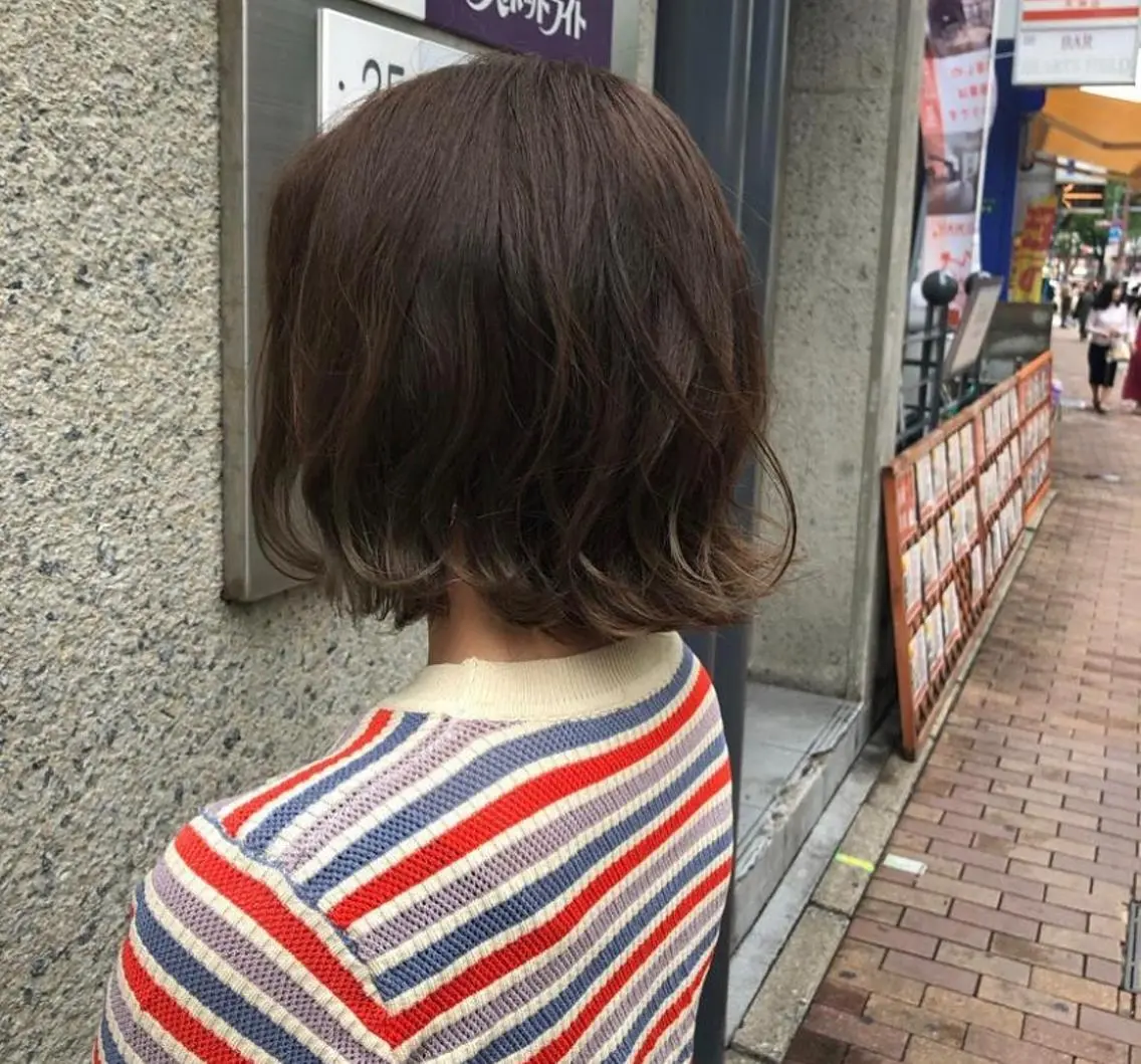 ショート カラー jill by gisel＿のヘアスタイル