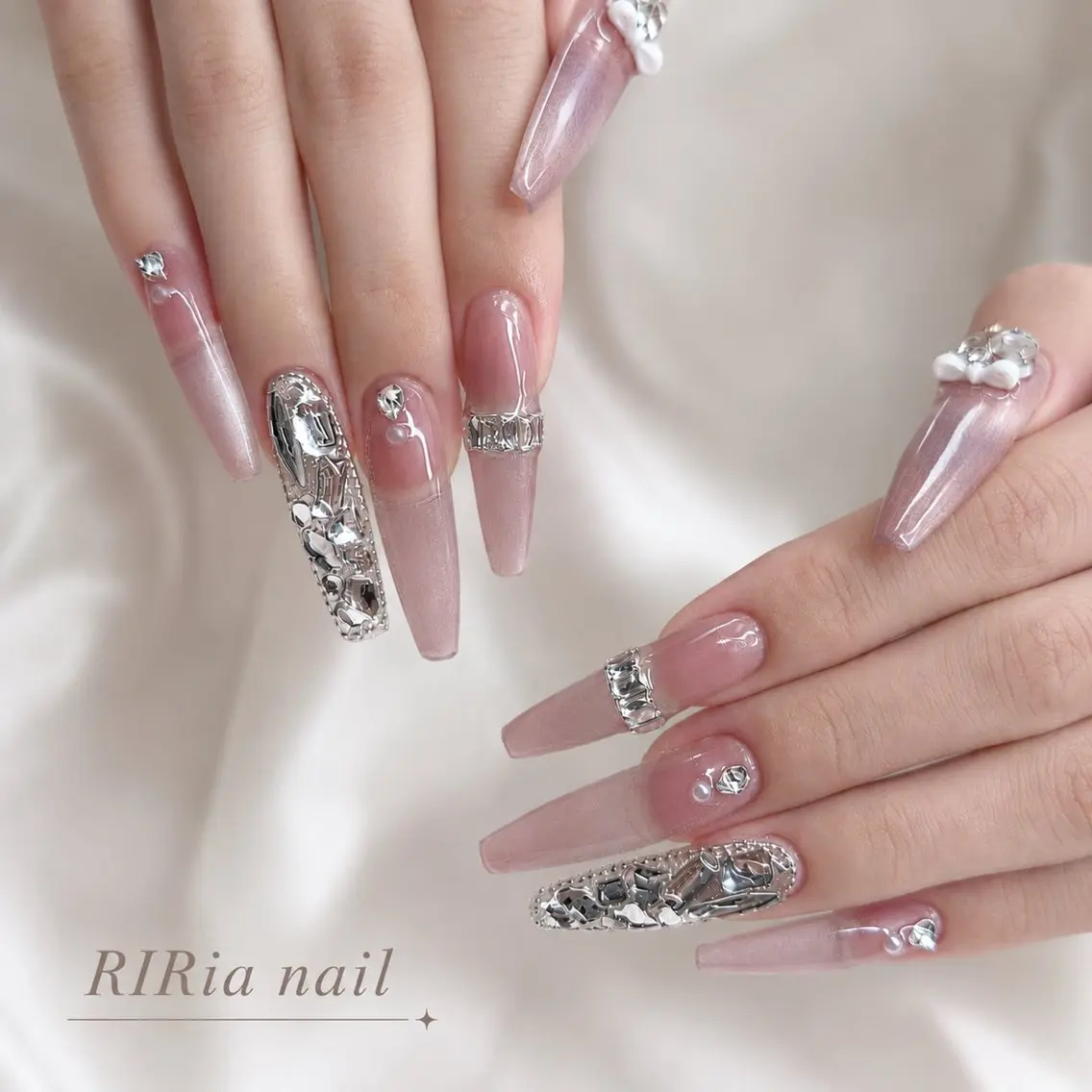 ネイル ハンドネイル 🎀RIRia nail🎀のネイルデザイン