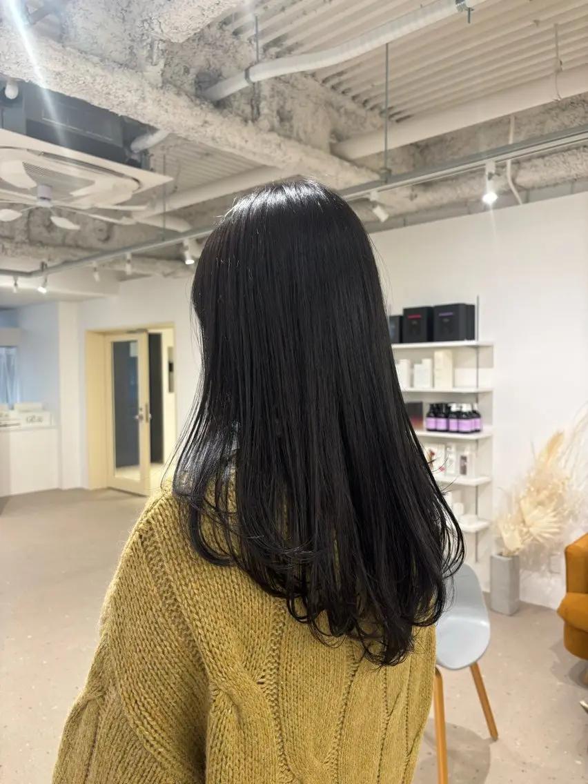 セミロング カラー 似合わせ美髪ヘア✨ 天王寺.阿倍野🌈のヘアスタイル