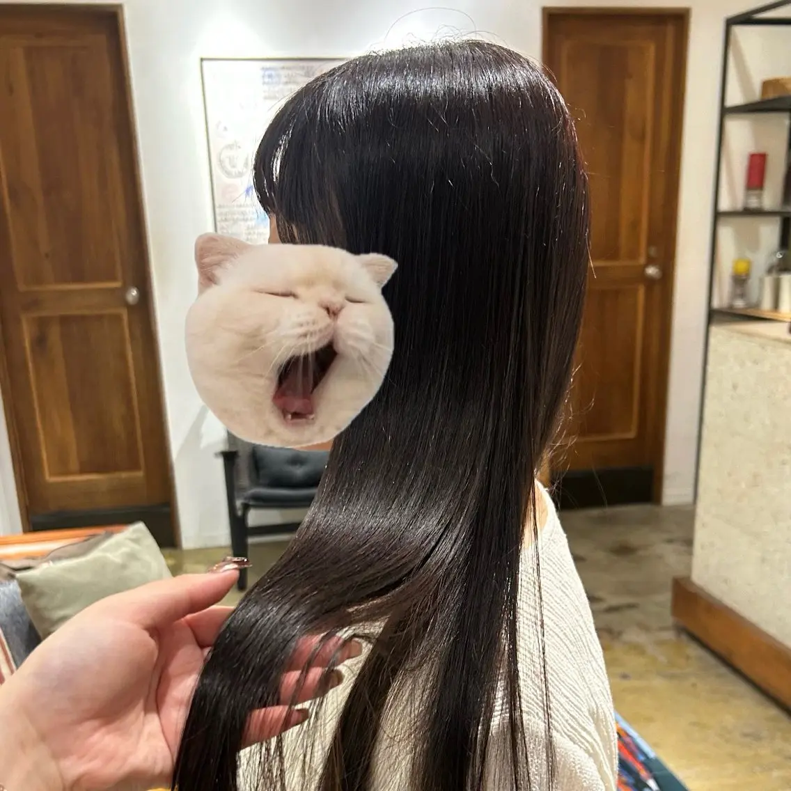 カラー ブラウンカラー 透明感カラー イルミナカラー カット ヘアカラー トリートメント ココナ./ 昭島/立川のヘアスタイル