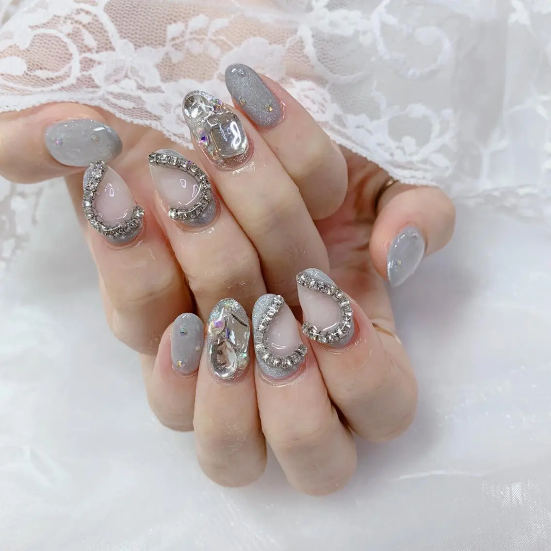 ネイル ハンドネイル La neige* yuki 🐩🌙のネイルデザイン