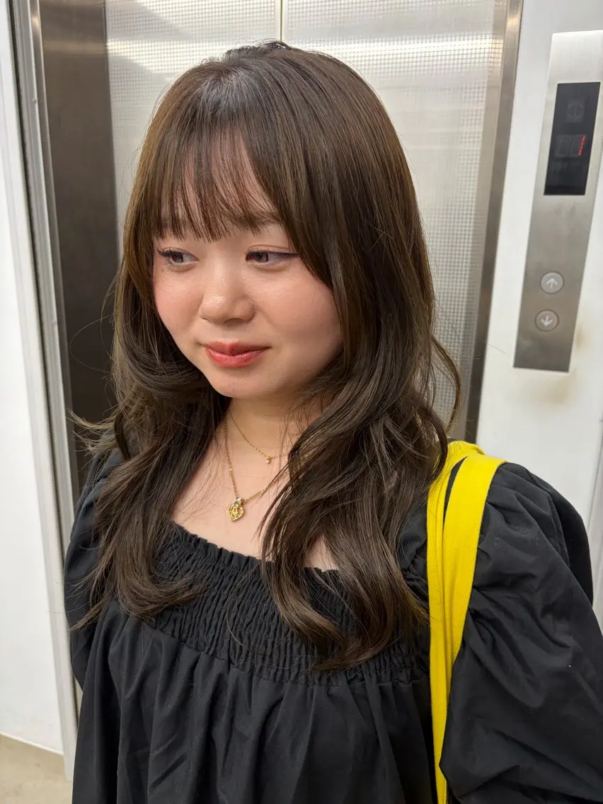 ロング カラー カット ヘアカラー Nico☺︎🎀YU レイヤー/カットのヘアスタイル