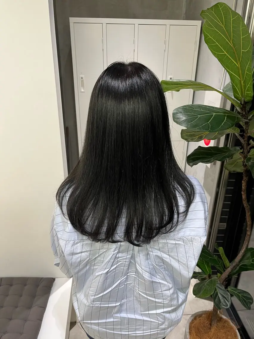 ミディアム 結衣/ 無料カットモデル🎀のヘアスタイル