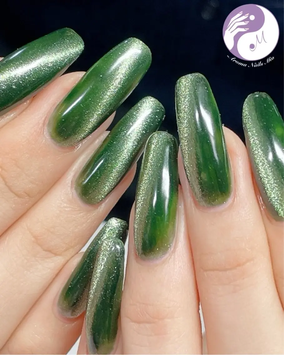 ネイル ジェルネイル マグネットネイル .Nails Mio 赤羽西ネイルサロンのネイルデザイン