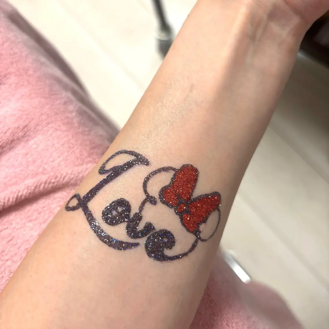 ボディジュエリー💎(名刺サイズ)の写真