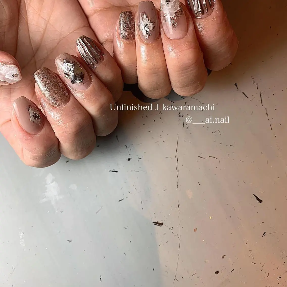 ネイル 🍃伏見 / soL nail / aiのネイルデザイン