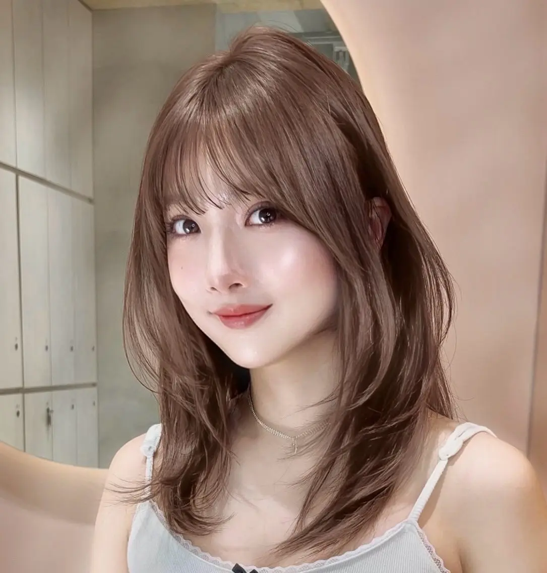 🌈ブリーチなしダブルカラー+小顔カット+1stepトリートメント明るめカラーがしたい方、地毛や暗めのベースの方はこちらの写真