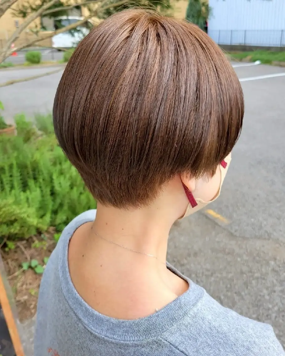 ショート カラー LAPIS 東口店のヘアスタイル