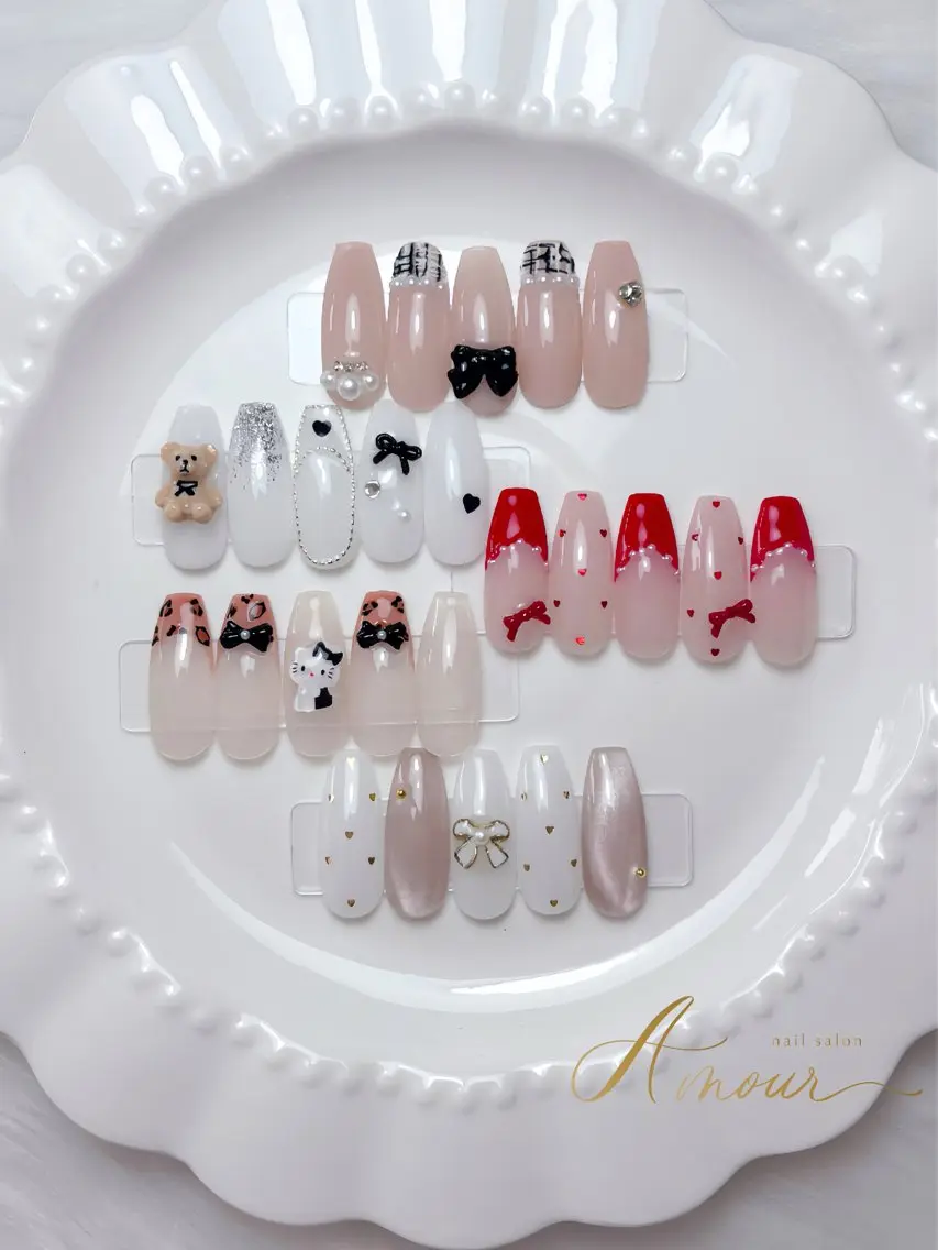 ネイル ハンドネイル Amour 🎀のネイルデザイン