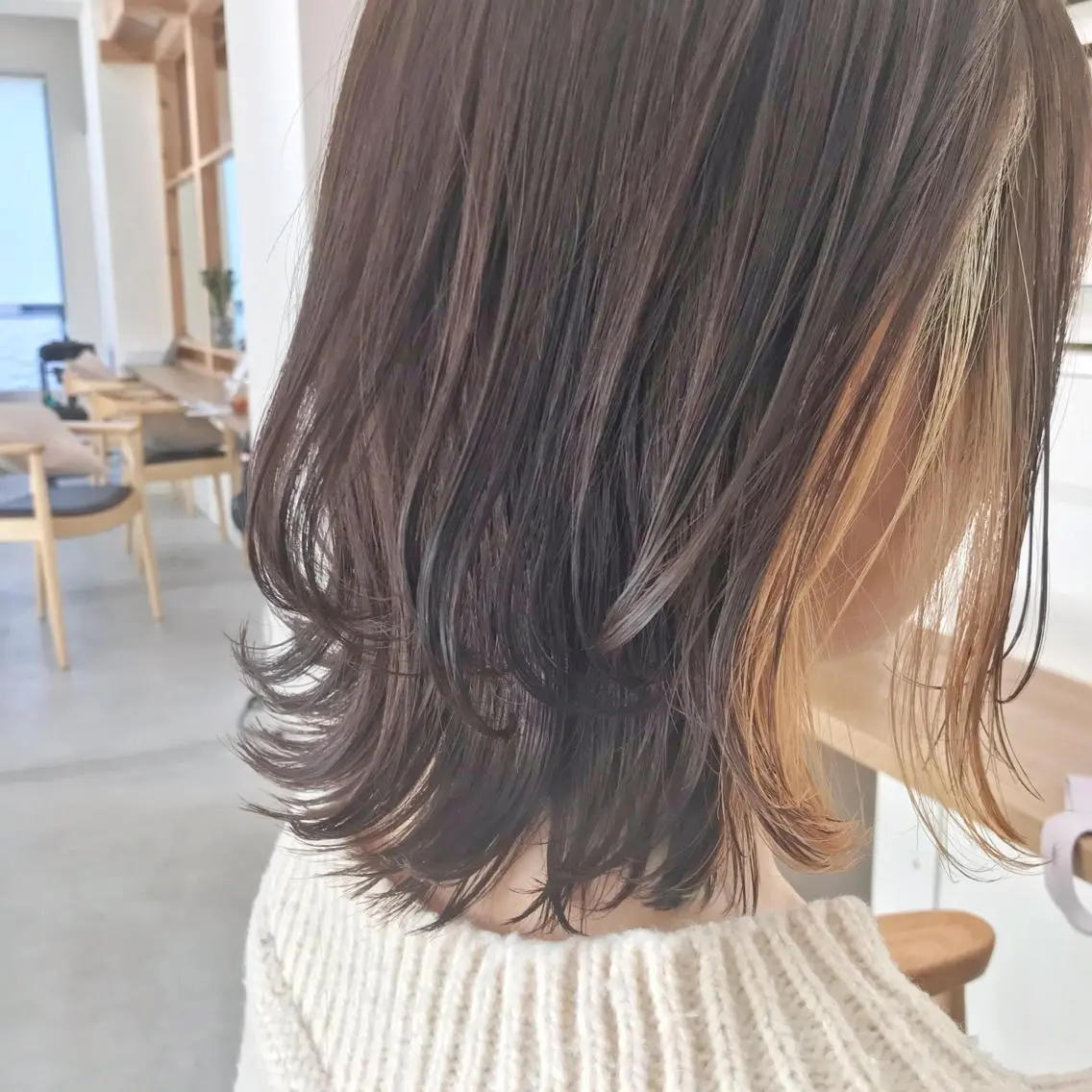 ミディアム カット ヘアカラー トリートメント 艶髪ショートの匠✂️ 錦糸町佐藤店長のヘアスタイル