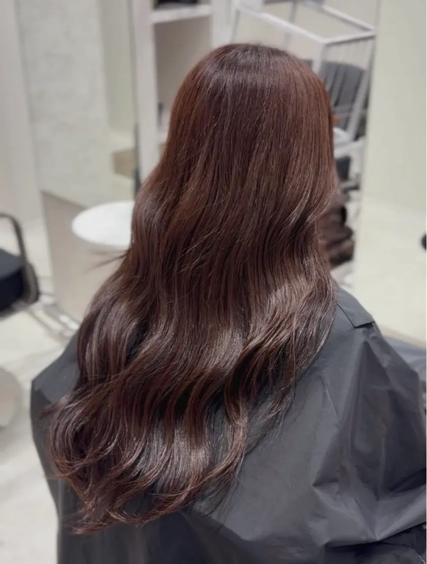 ロング カラー ヘアカラー COSMOS💫 千穂のヘアスタイル