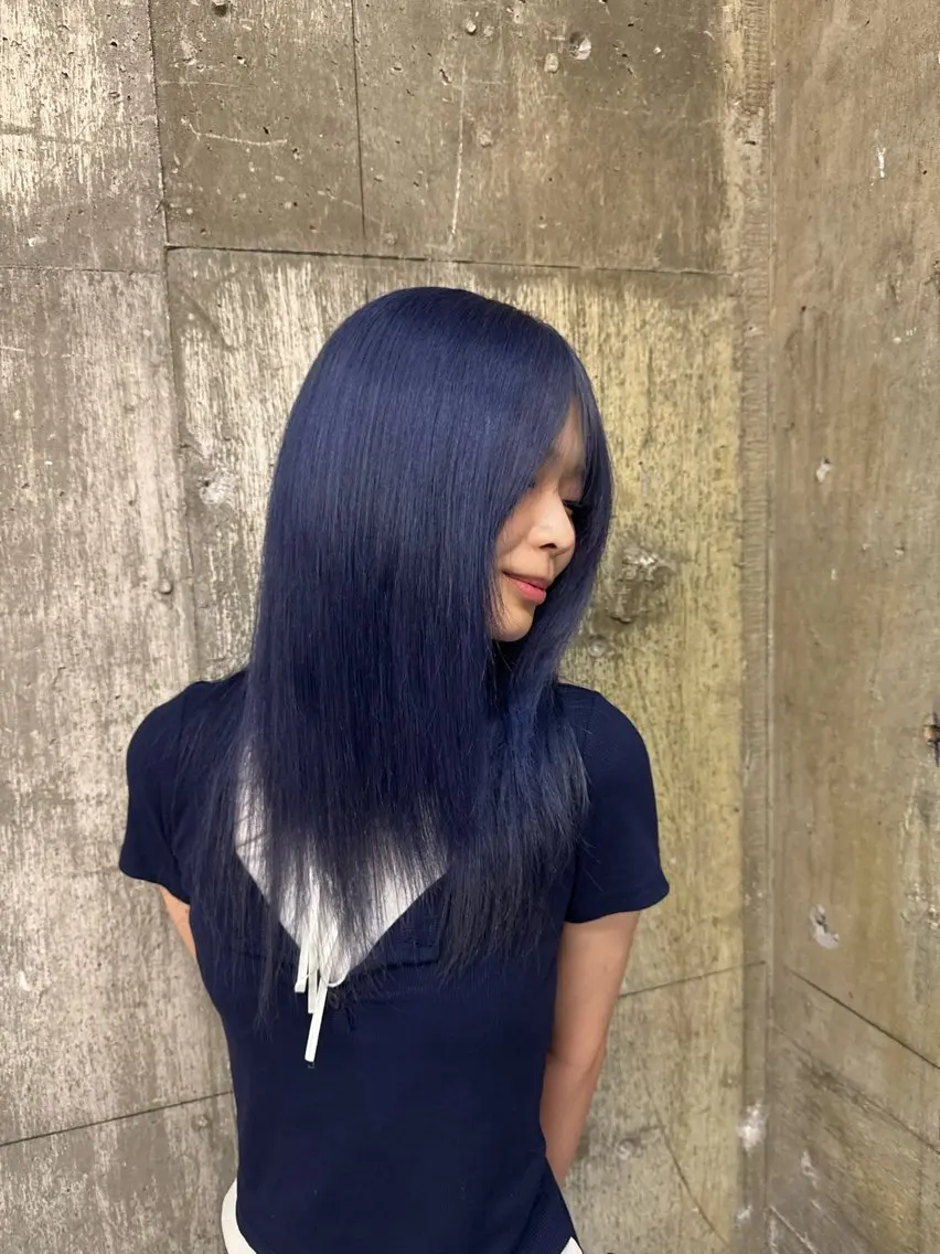 カラー ヘアカラー 河野 朱里のヘアスタイル