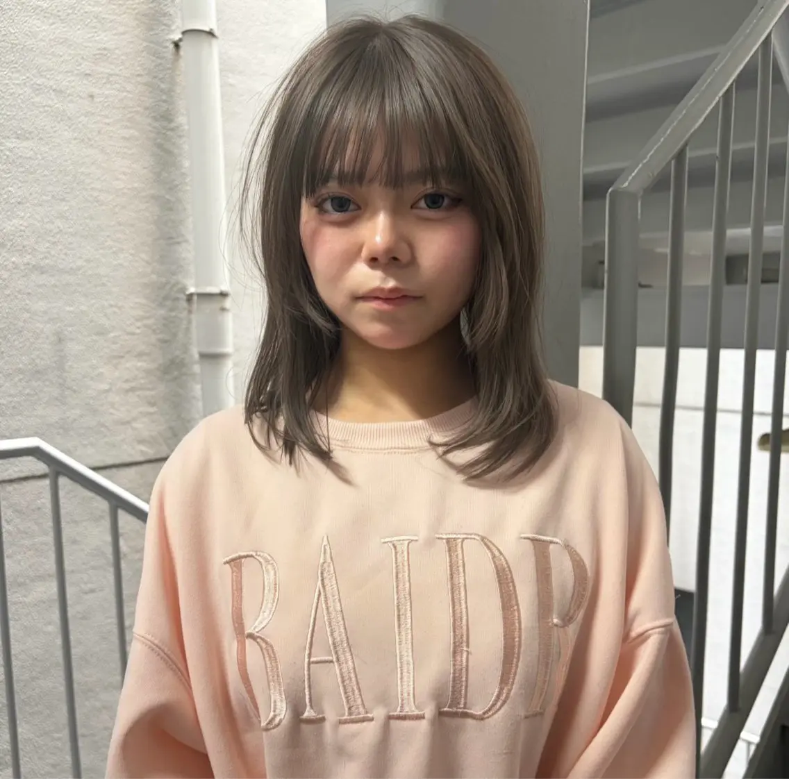 ミディアム ヘアカラー 🎀ミク🎀/ハイト ーン/デザインカラーのヘアスタイル