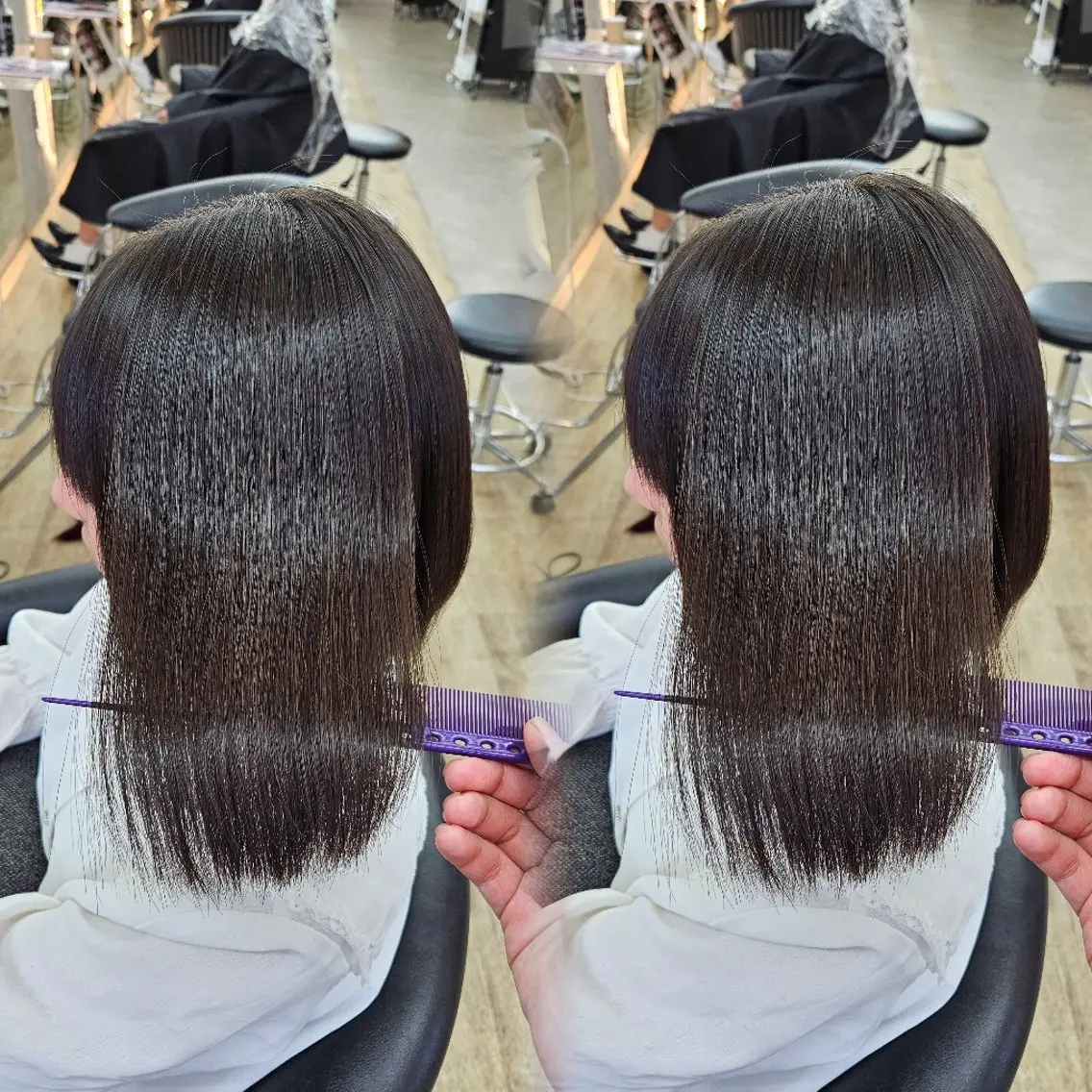 ショート 💜透明感カラー/ 縮毛矯正/Reinaのヘアスタイル