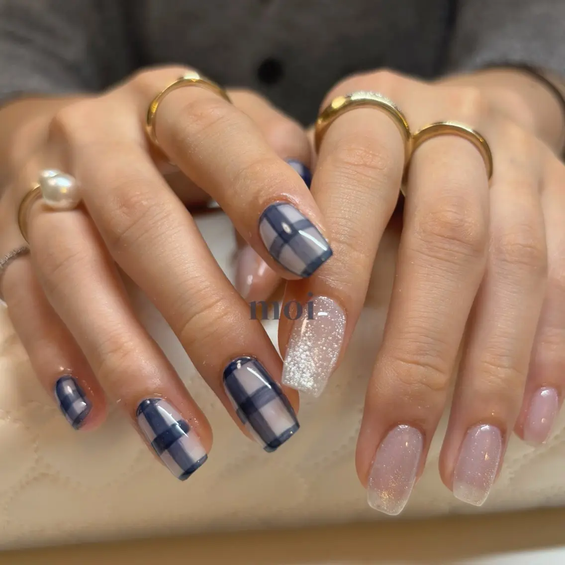 ネイル ハンドネイル moi nail ˙⋆.˚のネイルデザイン