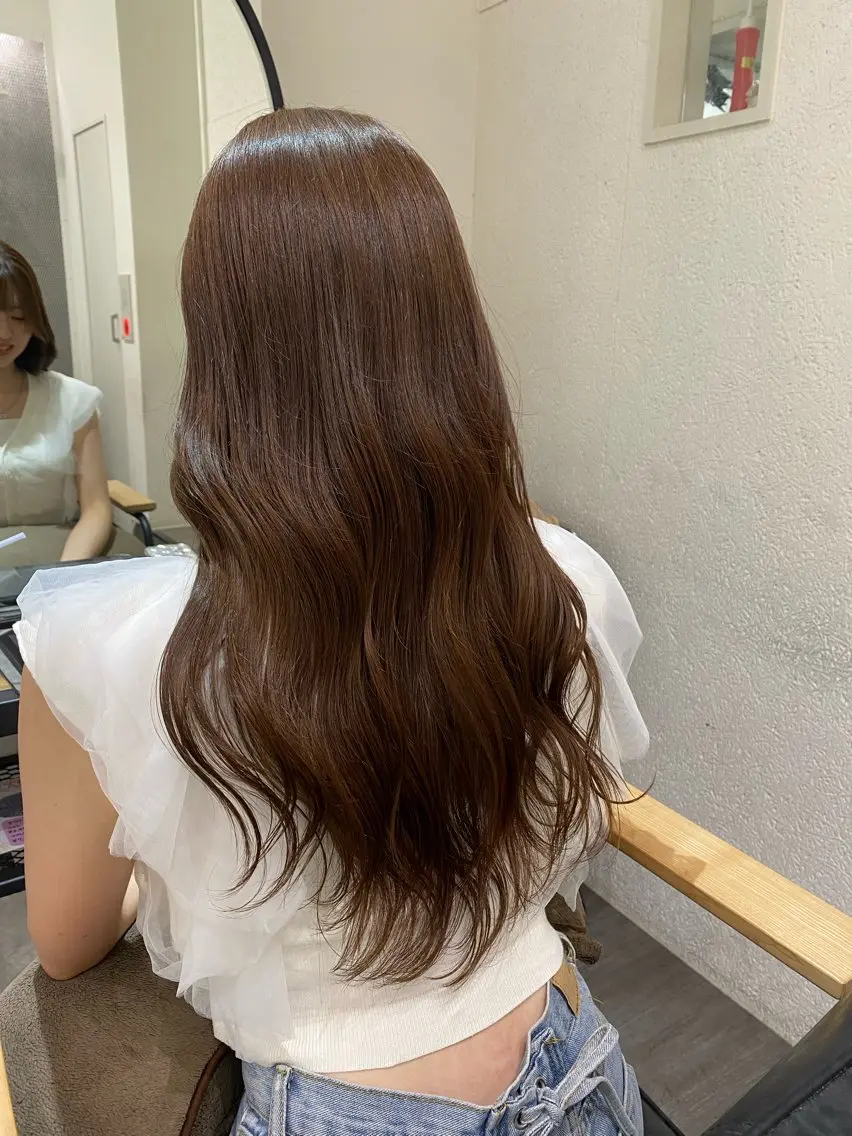 ロング アッシュ アッシュブラウン cocotte🫧 kotomiのヘアスタイル