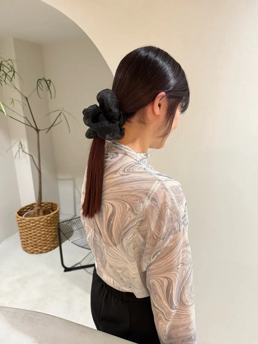 カラー 檜 果歩のヘアスタイル