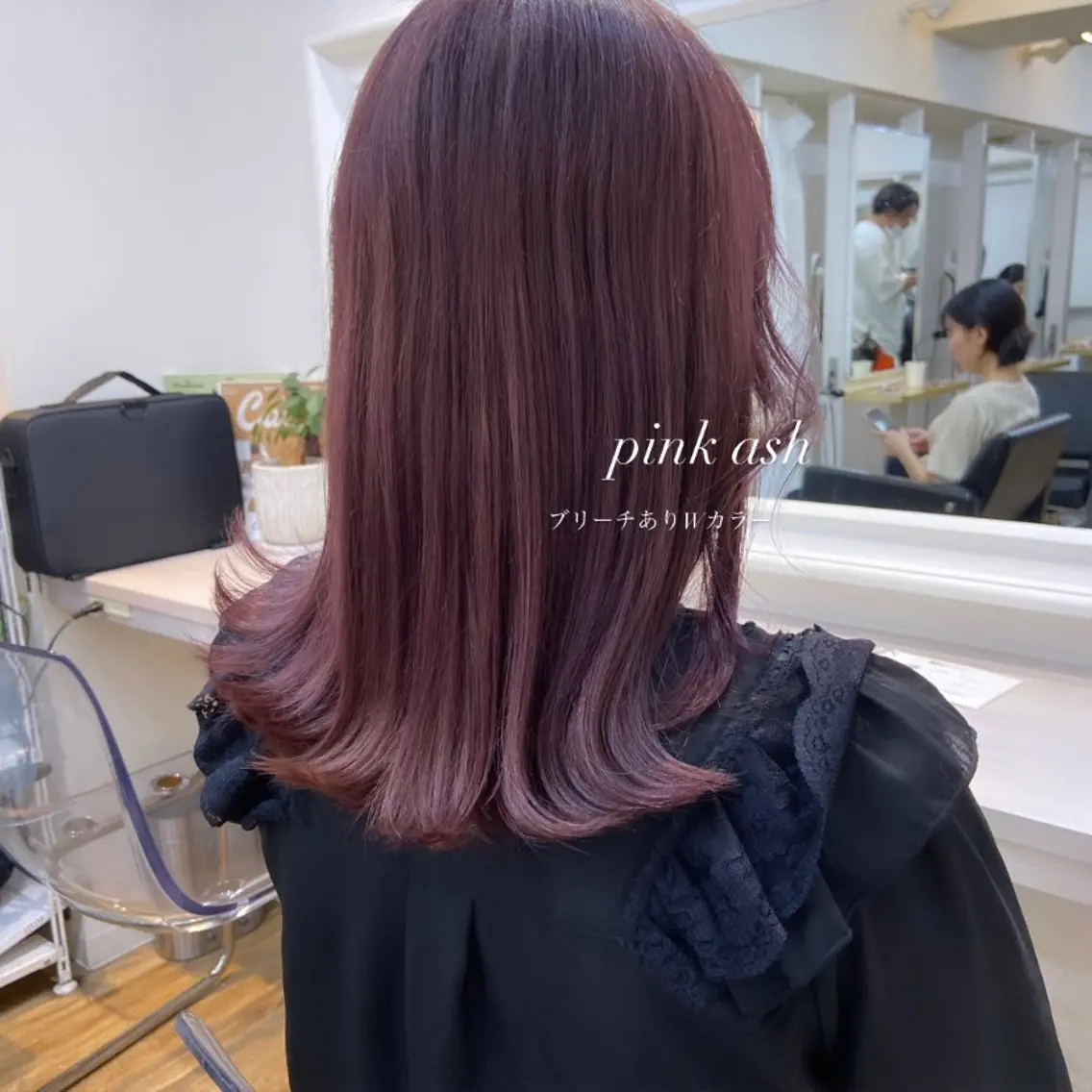 ミディアム カラー ベージュカラー ブリーチ ケアブリーチ 透明感カラー ダブルカラー mai 🎀 /  暖色カラー♡のヘアスタイル