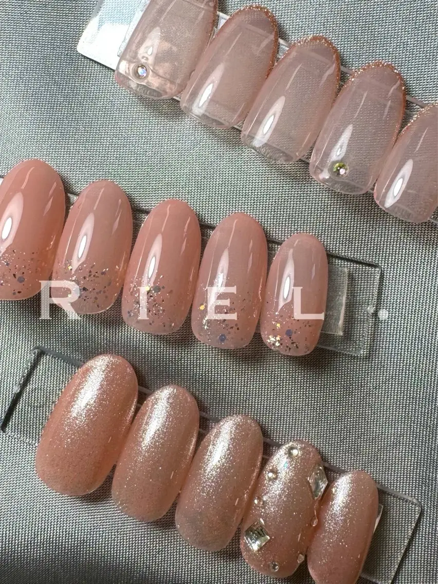 ネイル ジェルネイル モチの良さ◉ フィルインネイル♡のネイルデザイン