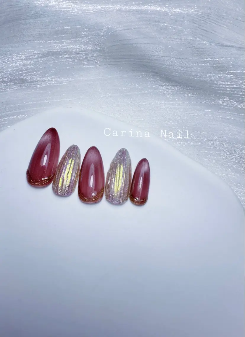 ネイル マグネットネイル シンプルネイル Carina Nailのネイルデザイン