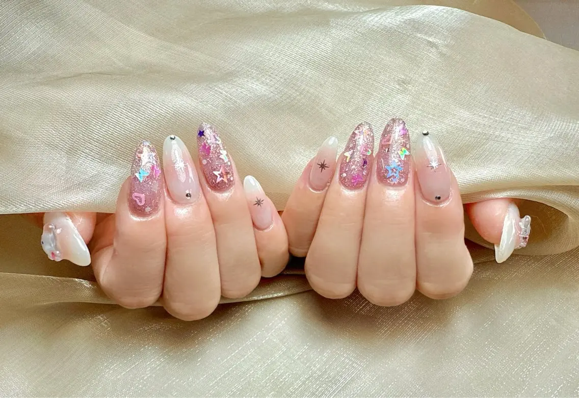 ネイル 持ち込み ハンドネイル ハンドケア L. Nailのネイルデザイン