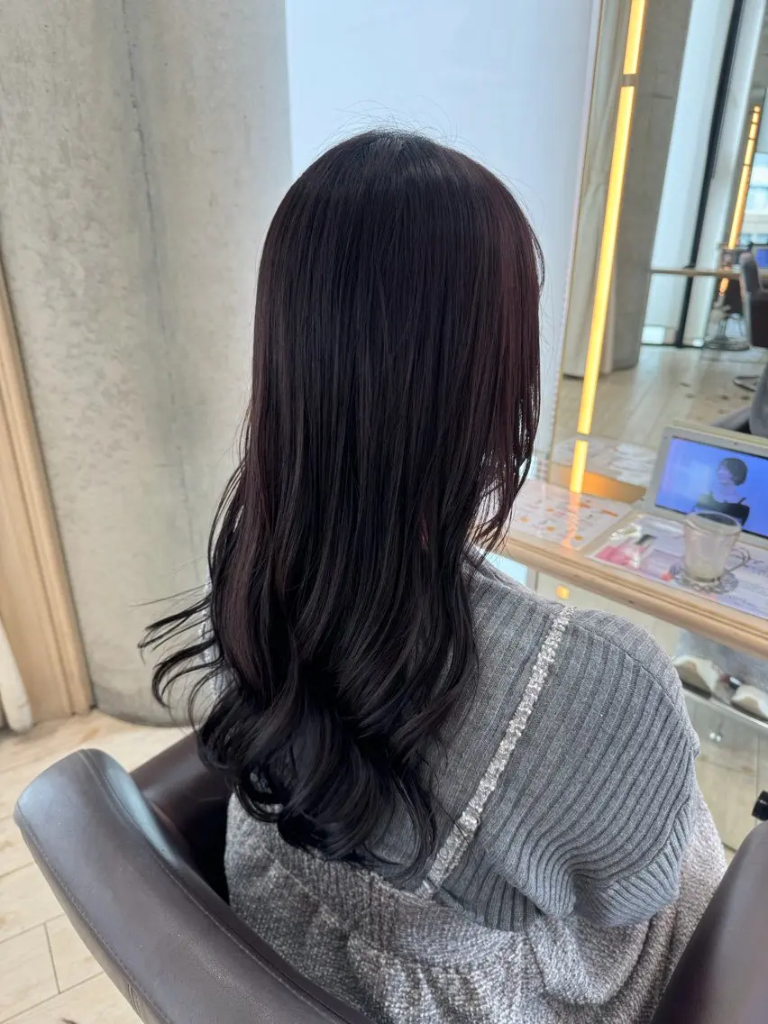 カラー カット ヘアカラー トリートメント 🍪ﾖｼｲﾊﾙﾈ🍪 ﾗﾍﾞﾝﾀﾞｰｶﾗｰのヘアスタイル