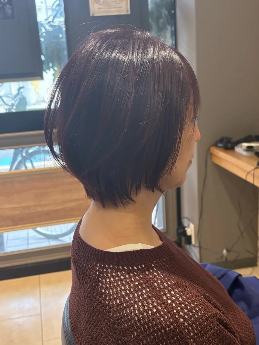 ショート ヘア　リミックス Ｗ(ダブル)のヘアスタイル