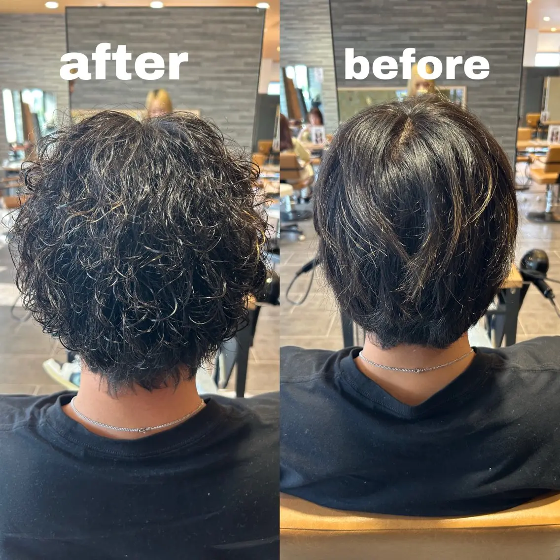 メンズ メンズパーマ 川野 柚奈のヘアスタイル