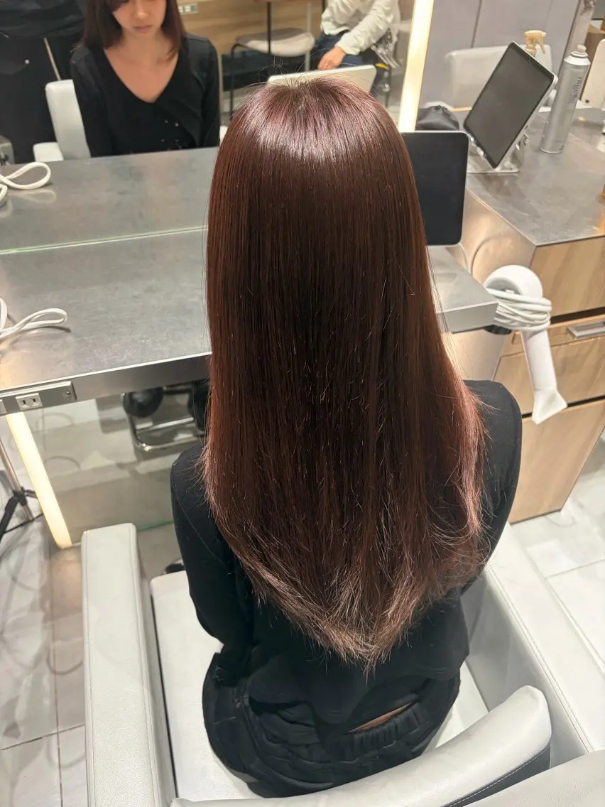 ロング カラー 似合わせカット トリートメント 今野 泰大のヘアスタイル