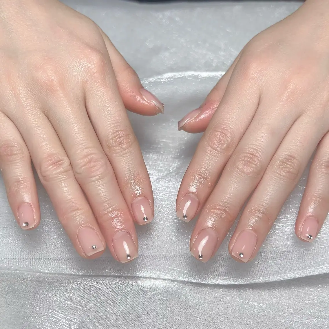 メンズ ネイル メンズ韓国風 アートネイル オーロラネイル ガーリー キラキラネイル ハンドネイル Nail salon 木にいるのネイルデザイン