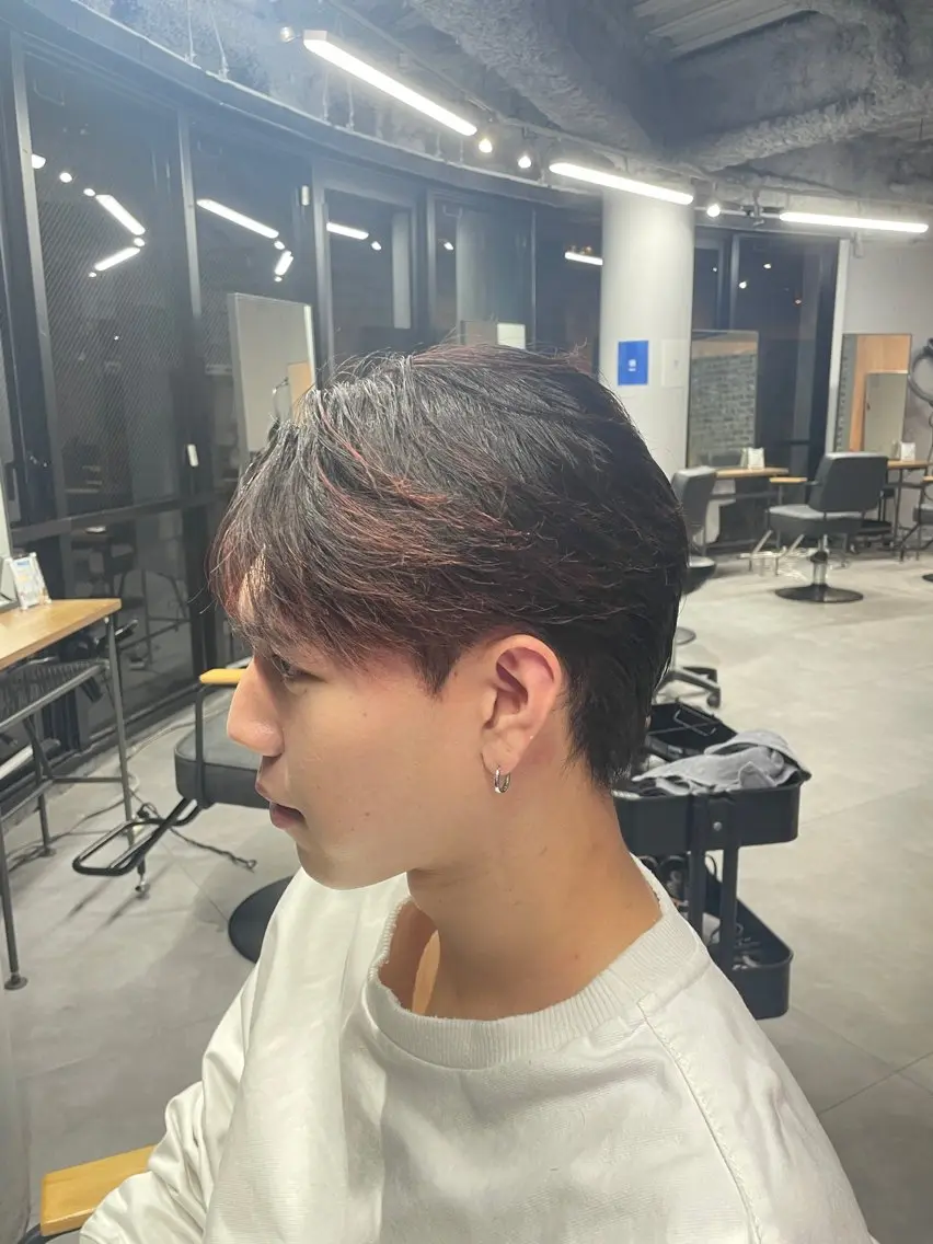 ショート ハイライト 韓国特化 なおきのヘアスタイル