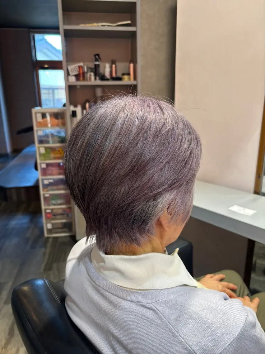 ショート 杉山 晃太のヘアスタイル