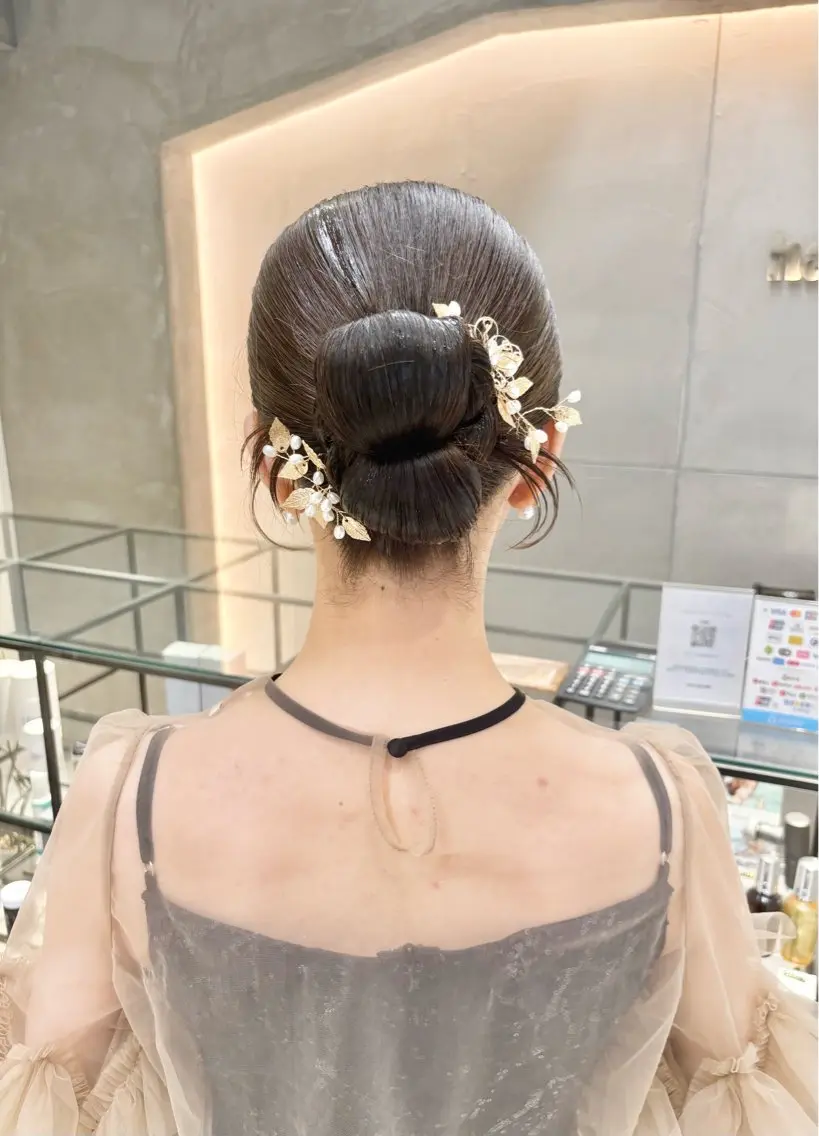 ヘアアレンジ ヘアセット 🎀ヘアセット透明感 /REINA🎀のヘアスタイル