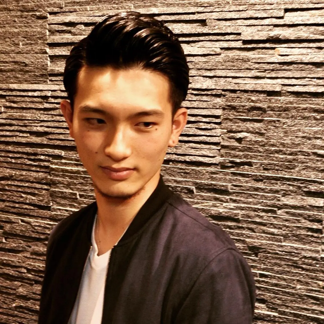 ミディアム 佐藤 康太のヘアスタイル