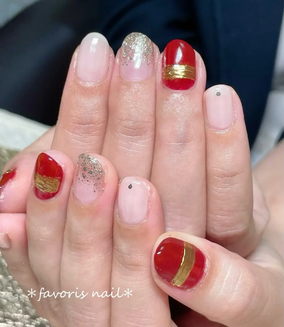 ネイル favoris nail🌼のネイルデザイン
