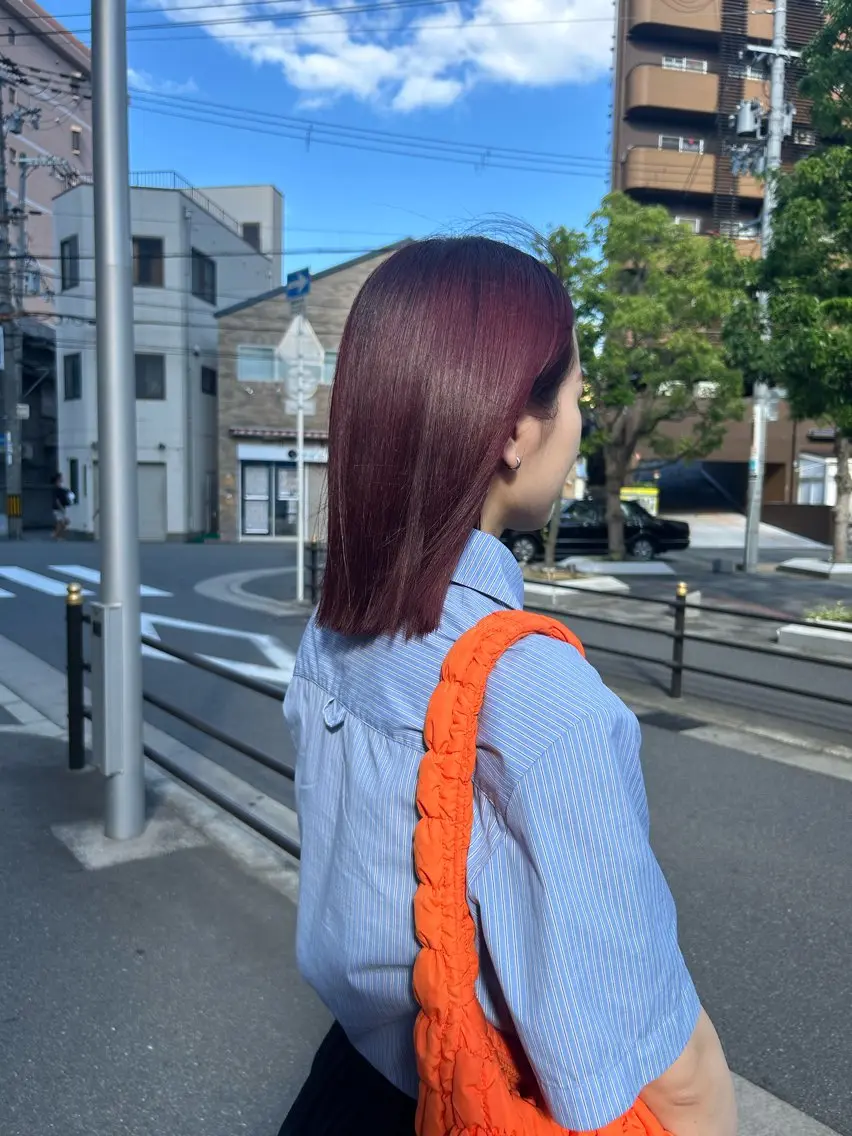 ミディアム げん/梅田美容室 中崎町美容室のヘアスタイル