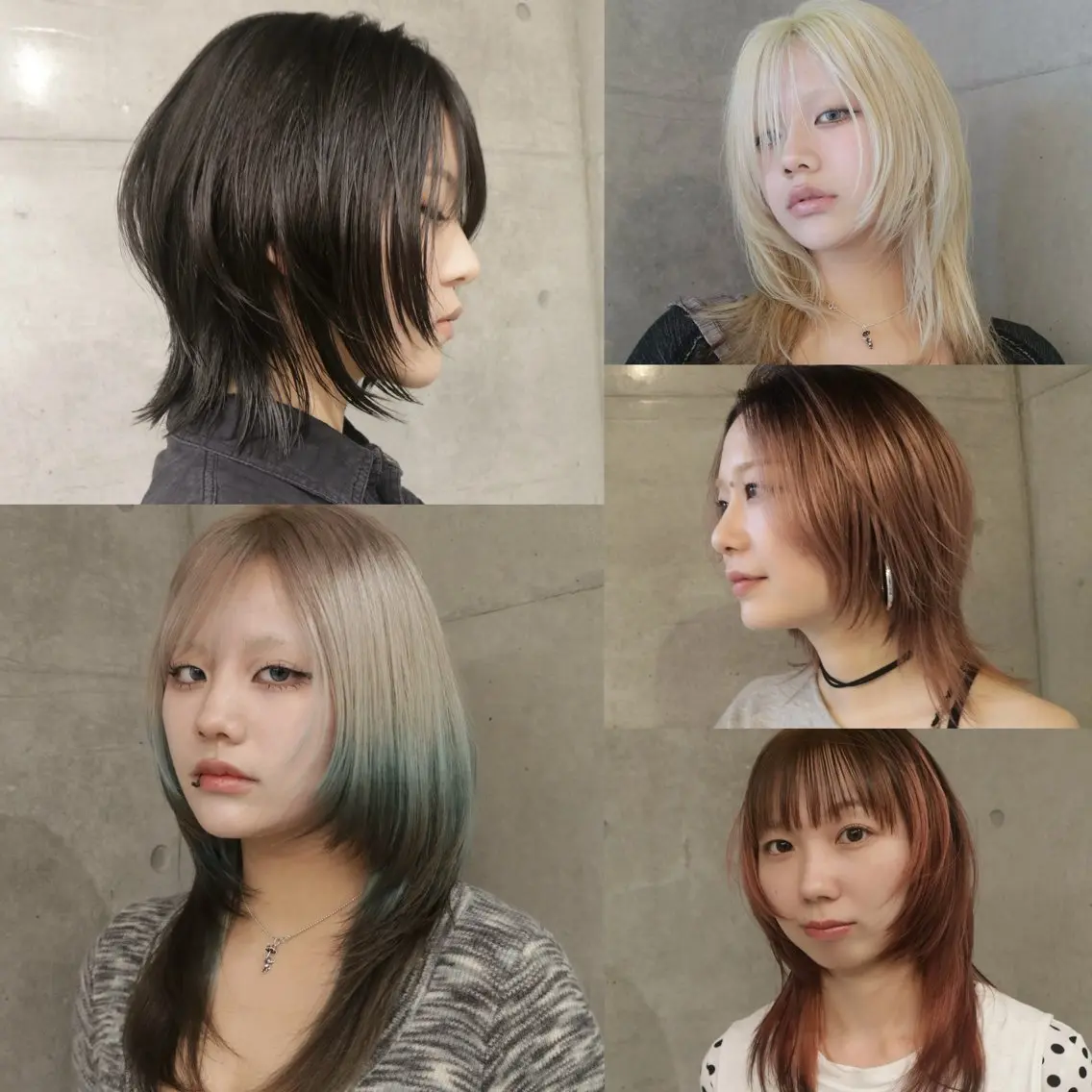 ロング カラー ハッシュカット ハイレイヤー レイヤーカット ハッシュカット/ハイ トーン/HIROKIのヘアスタイル