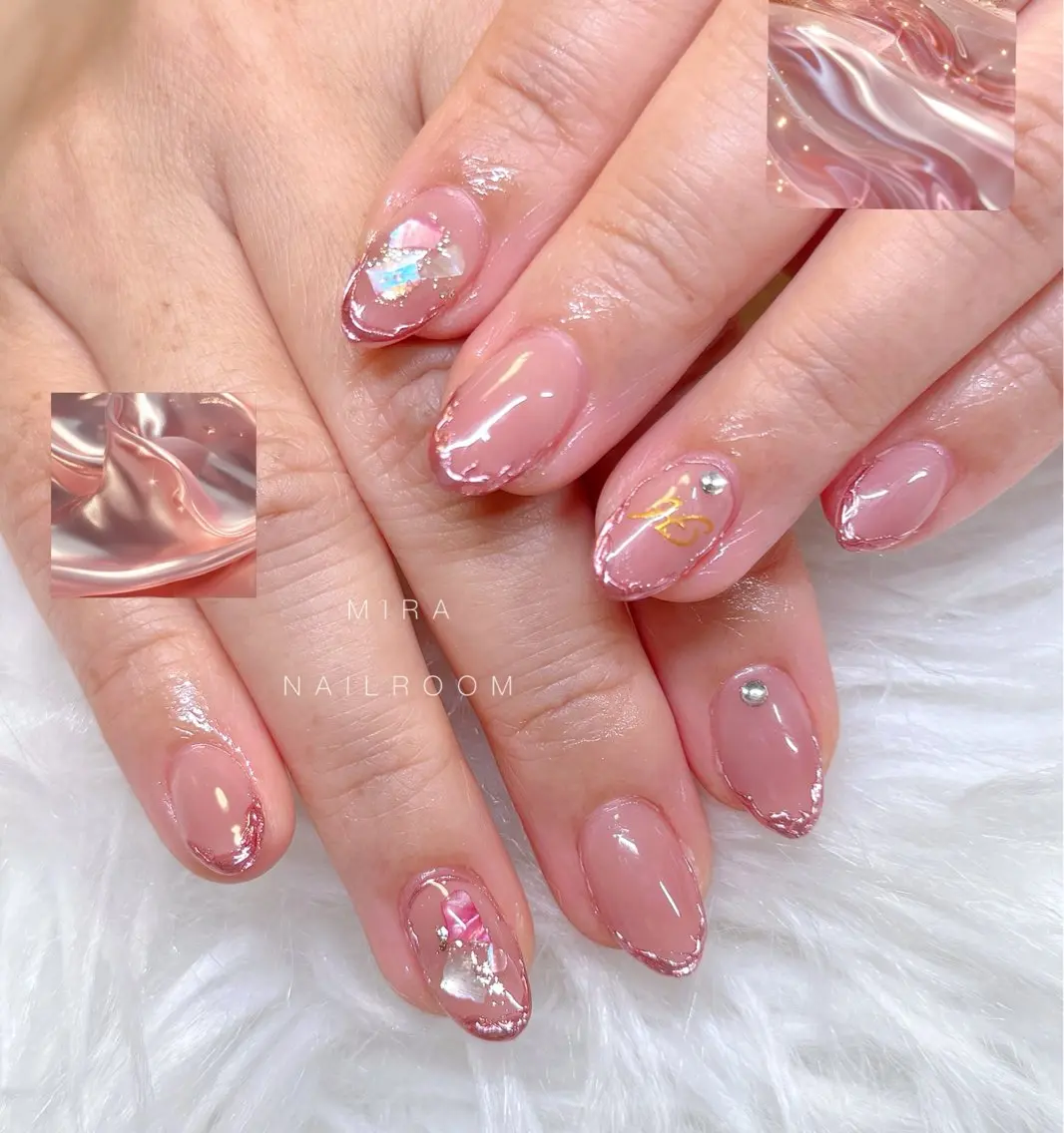 ネイル 持ち込み MIRA NAILROOMのネイルデザイン